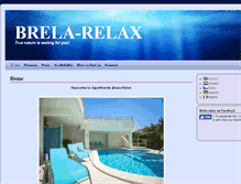 Tablet Screenshot of brela-relax.com